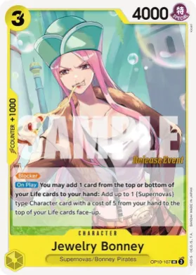Jewelry Bonney (OP10P OP10-107) Promos: Royal Blood