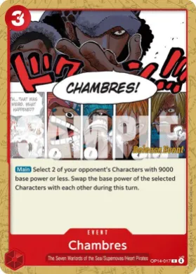 Chambres (OP14P OP14-017) Promos: The Azure Sea's Seven