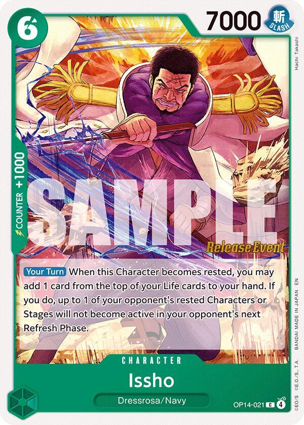 Issho OP14-021 One Piece card
