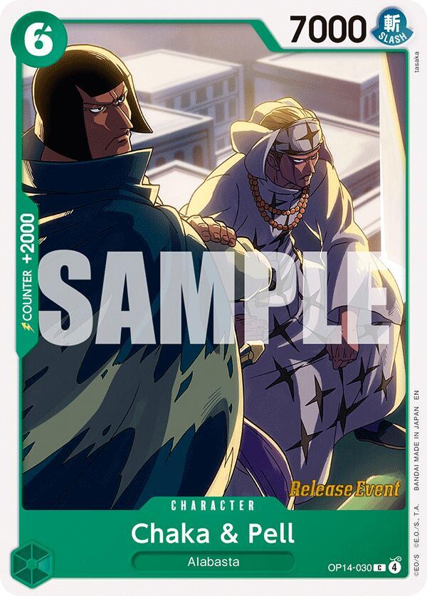 Chaka & Pell OP14-030 One Piece card