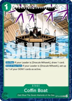 Coffin Boat (OP14P OP14-039) Promos: The Azure Sea's Seven