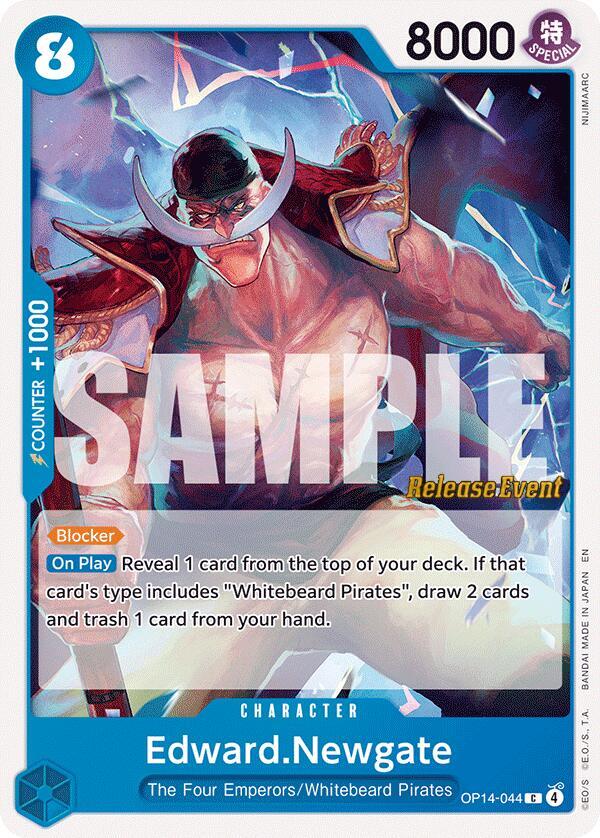 Edward.Newgate OP14-044 One Piece card