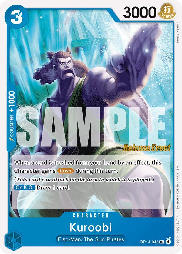 Kuroobi OP14-045 One Piece card