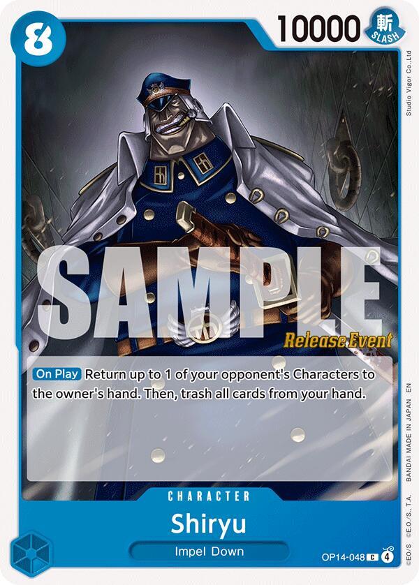 Shiryu OP14-048 One Piece card