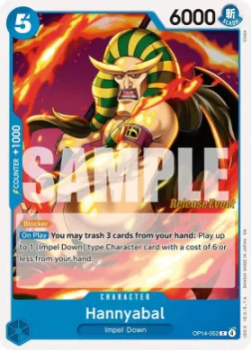Hannyabal (OP14P OP14-052) Promos: The Azure Sea's Seven