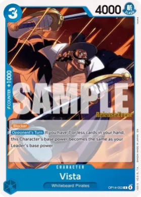 Vista (OP14P OP14-053) Promos: The Azure Sea's Seven