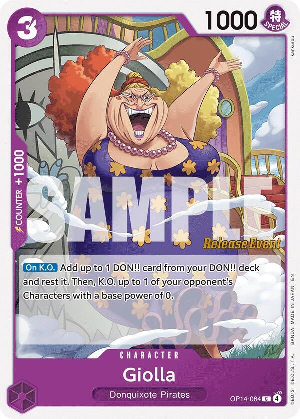 Giolla OP14-064 One Piece card