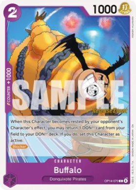Buffalo (OP14P OP14-070) Promos: The Azure Sea's Seven