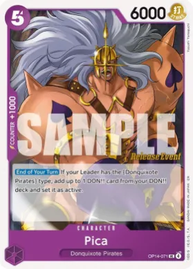 Pica (OP14P OP14-071) Promos: The Azure Sea's Seven