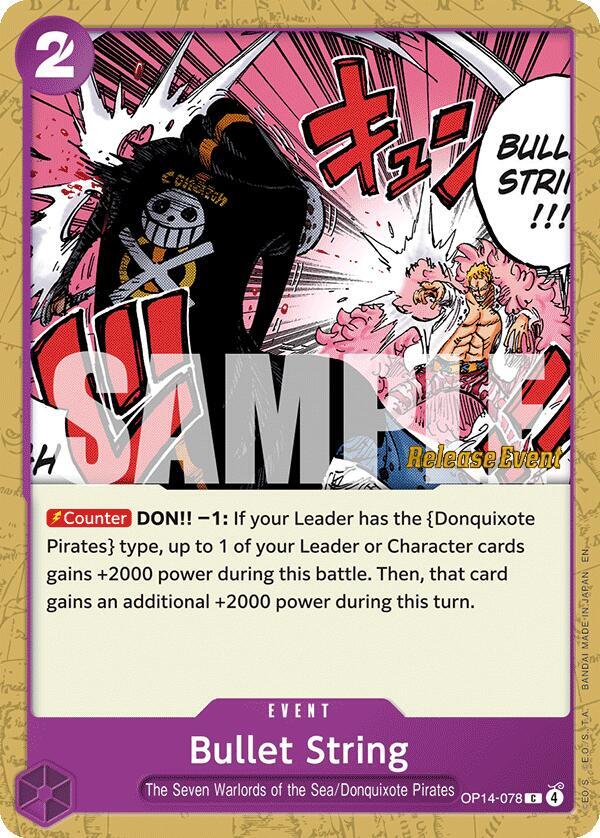 Bullet String OP14-078 One Piece card