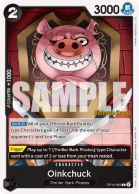 Oinkchuck (OP14P OP14-082) Promos: The Azure Sea's Seven