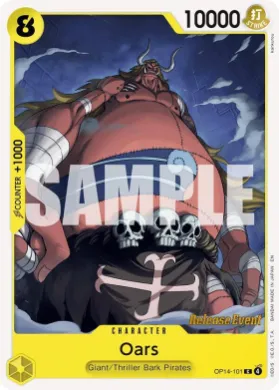Oars (OP14P OP14-101) Promos: The Azure Sea's Seven