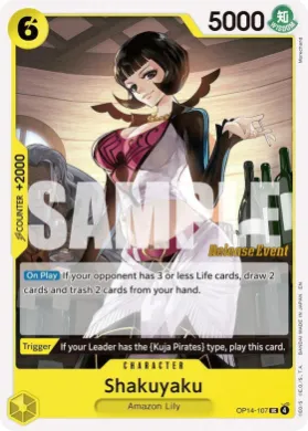 Shakuyaku (OP14P OP14-107) Promos: The Azure Sea's Seven