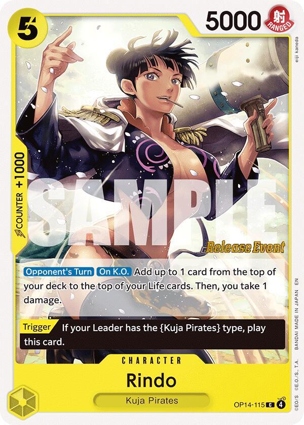 Rindo OP14-115 One Piece card