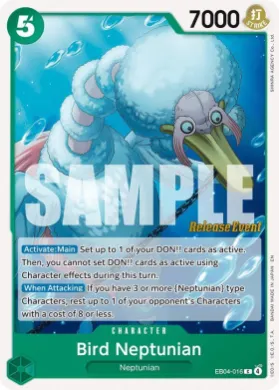 Bird Neptunian (OP14P EB04-016) Promos: The Azure Sea's Seven
