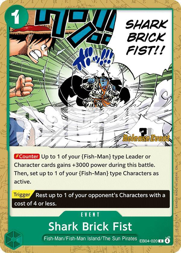 Shark Brick Fist EB04-020 One Piece card