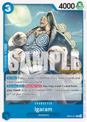 Igaram (OP14P EB04-021) Promos: The Azure Sea's Seven