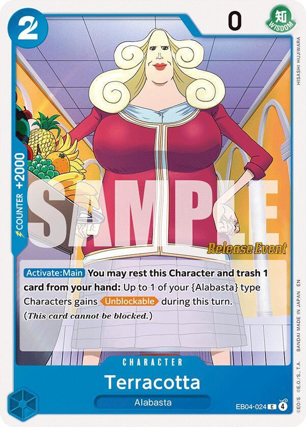 Terracotta EB04-024 One Piece card