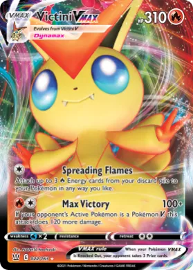 Victini VMAX (BST 22) Battle Styles