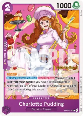 Charlotte Pudding (OP14P EB04-034) Promos: The Azure Sea's Seven