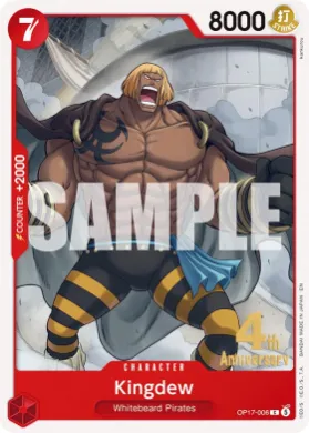 Kingdew (OP17P OP17-006) Promos: The World's Strongest Warriors