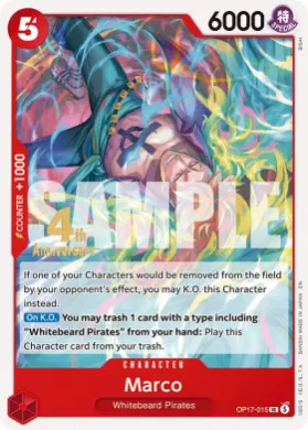 Marco (OP17P OP17-015) Promos: The World's Strongest Warriors