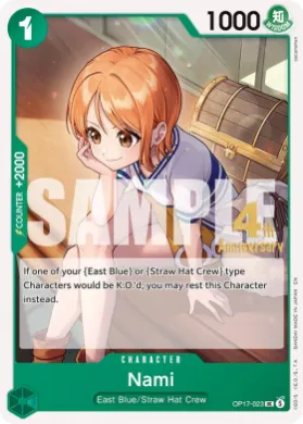 Nami (OP17P OP17-023) Promos: The World's Strongest Warriors