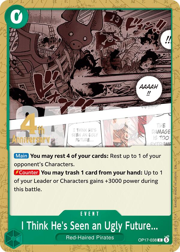 I Think He's Seen an Ugly Future... OP17-038 One Piece card