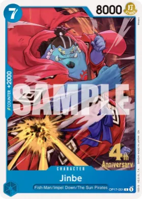 Jinbe (OP17P OP17-051) Promos: The World's Strongest Warriors