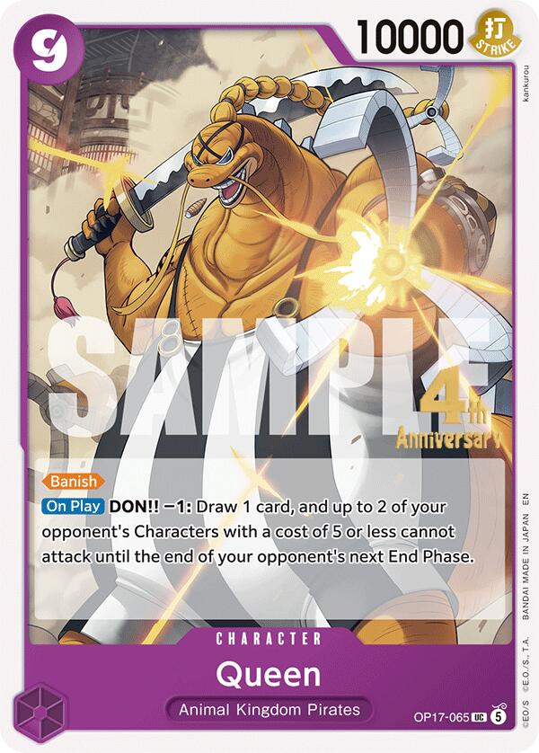 Queen OP17-065 One Piece card