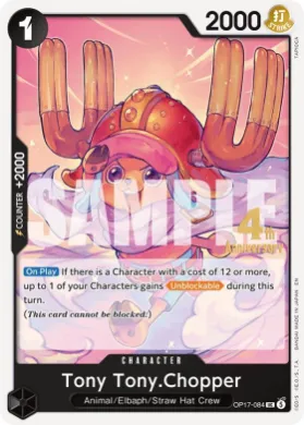 Tony Tony.Chopper (OP17P OP17-084) Promos: The World's Strongest Warriors