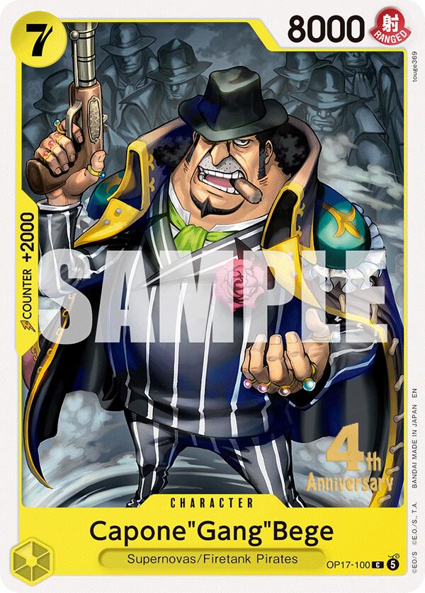 Capone"Gang"Bege OP17-100 One Piece card