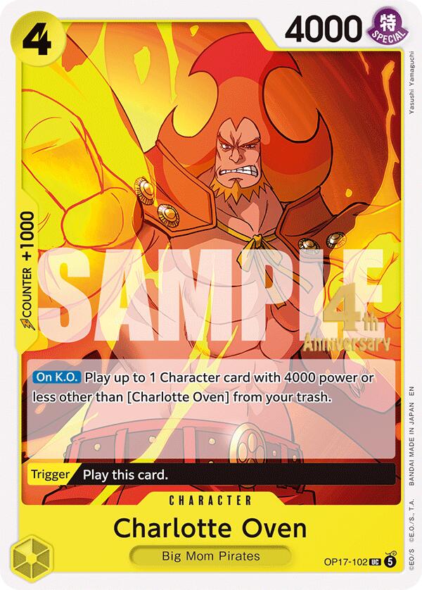 Charlotte Oven OP17-102 One Piece card