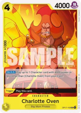 Charlotte Oven (OP17P OP17-102) Promos: The World's Strongest Warriors