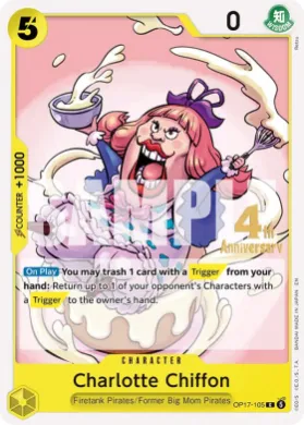 Charlotte Chiffon (OP17P OP17-105) Promos: The World's Strongest Warriors