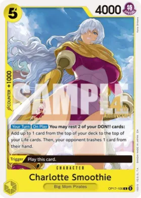 Charlotte Smoothie (OP17P OP17-106) Promos: The World's Strongest Warriors