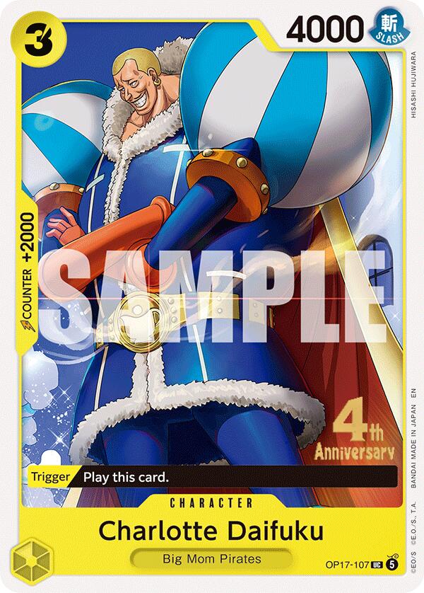Charlotte Daifuku OP17-107 One Piece card