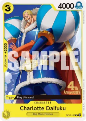 Charlotte Daifuku (OP17P OP17-107) Promos: The World's Strongest Warriors