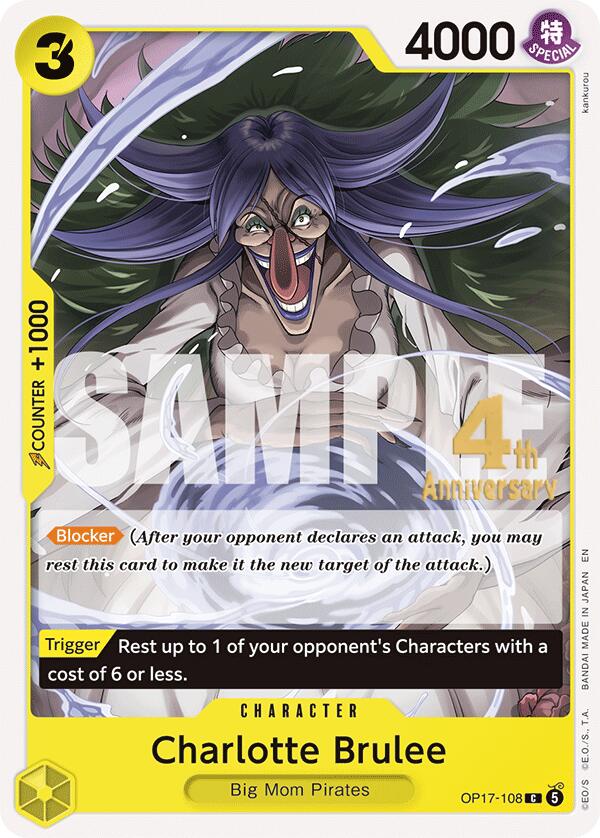 Charlotte Brulee OP17-108 One Piece card