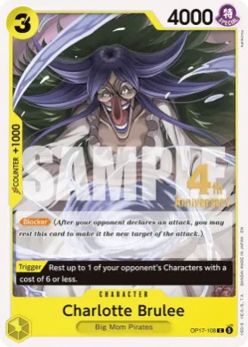 Charlotte Brulee (OP17P OP17-108) Promos: The World's Strongest Warriors