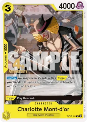 Charlotte Mont-d'or (OP17P OP17-111) Promos: The World's Strongest Warriors