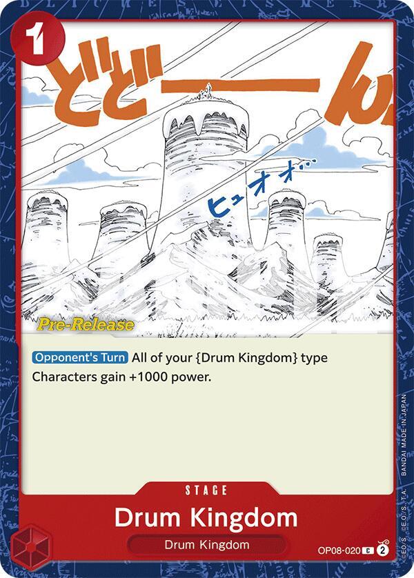 Drum Kingdom OP08-020 One Piece card