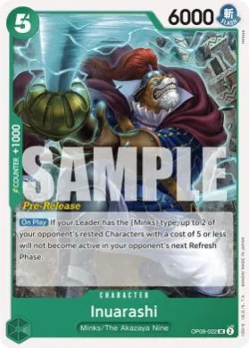 Inuarashi (OP08P OP08-022) Promos: Two Legends