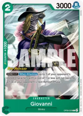 Giovanni (OP08P OP08-026) Promos: Two Legends