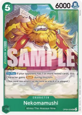 Nekomamushi (OP08P OP08-028) Promos: Two Legends