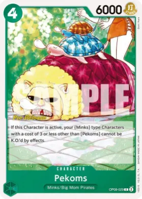 Pekoms (OP08P OP08-029) Promos: Two Legends