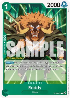 Roddy (OP08P OP08-033) Promos: Two Legends