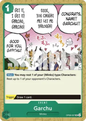 Garchu (OP08P OP08-037) Promos: Two Legends