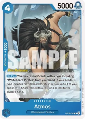 Atmos (OP08P OP08-040) Promos: Two Legends