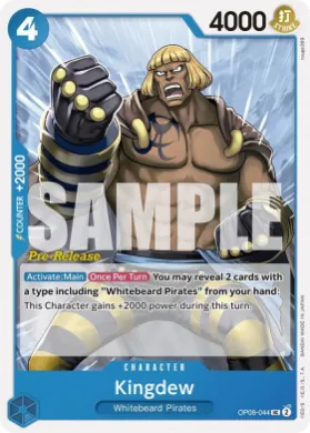 Kingdew (OP08P OP08-044) Promos: Two Legends